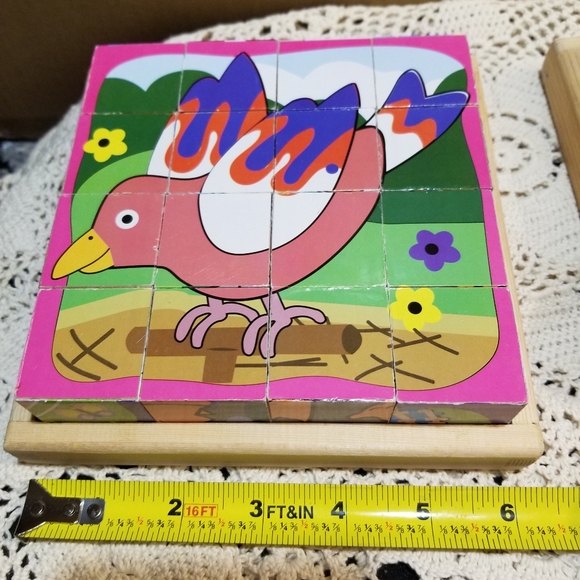 Wood puzzles set of 2 - Picture 3 of 7